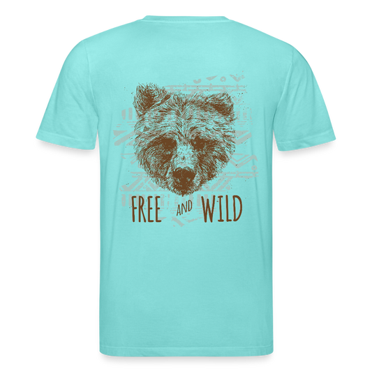 Stanley/Stella Uniseks bio-T-Shirt CREATOR - zwembad blauw