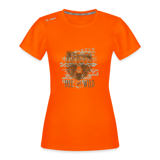 JAKO Vrouwen T-shirt Run 2.0 - neonoranje