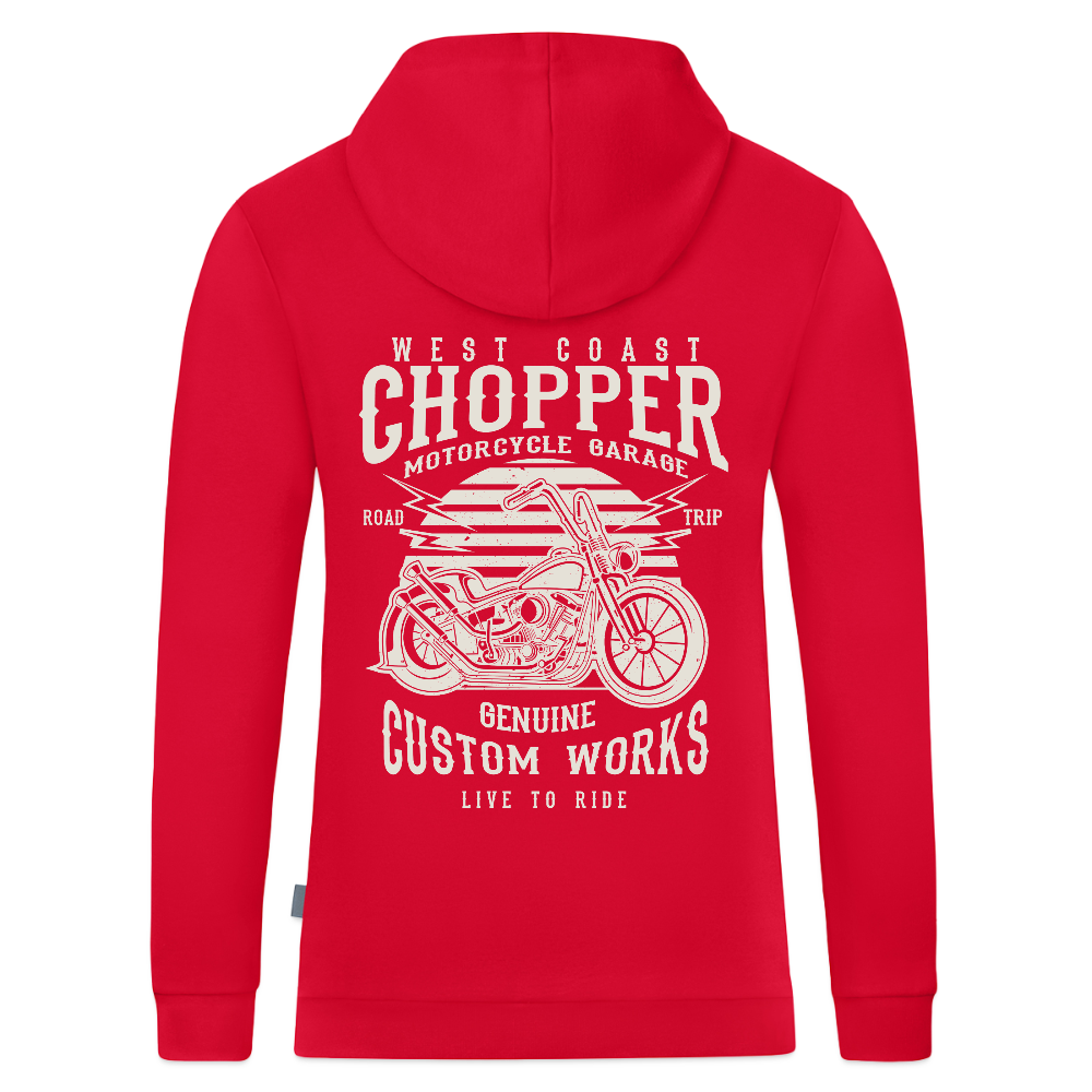 JAKO Teenager hoodie Organic - rood