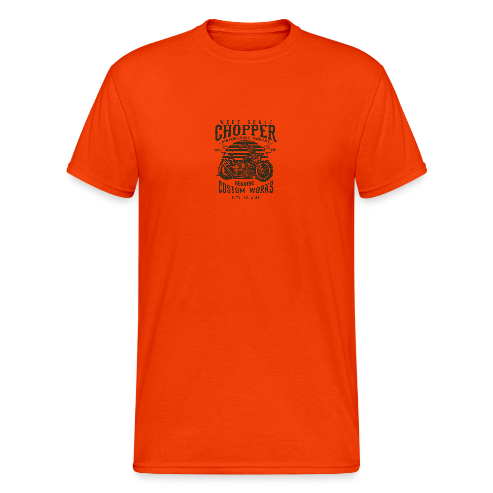 Mannen Gildan Heavy T-shirt - oranje