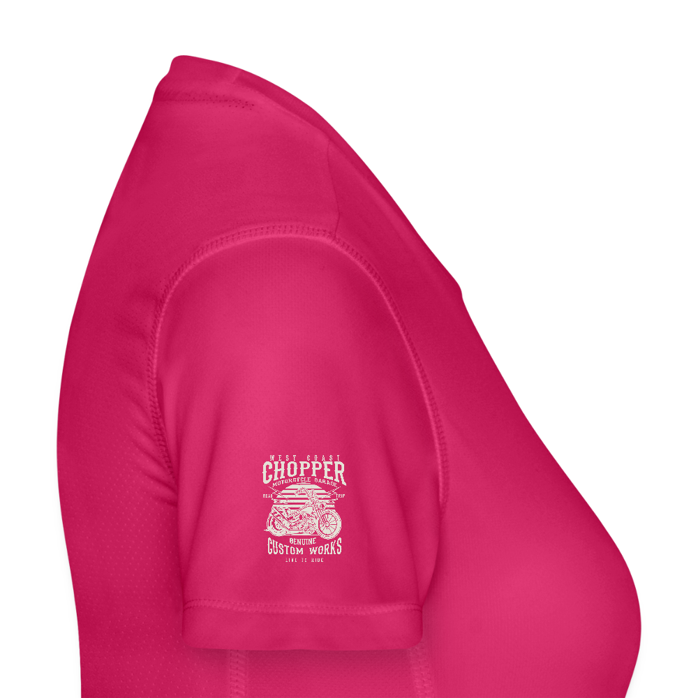 JAKO Vrouwen T-shirt Run 2.0 - donker roze