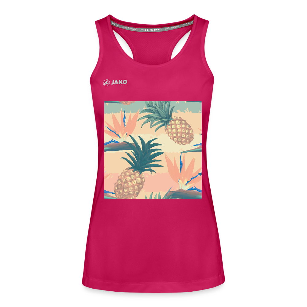 JAKO Vrouwen tanktop Run 2.0 - donker roze