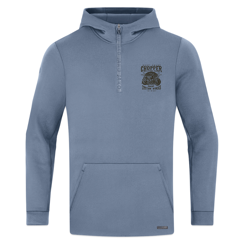 JAKO Ziphoodie Pro Casual - blauwgrijs