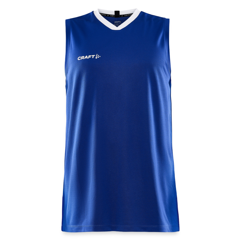 CRAFT Progress mannen basketbalshirt - koningsblauw