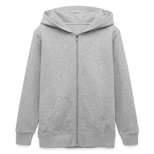 Stanley/Stella Mini Cultivator bio tiener ziphoodie - grijs gemêleerd