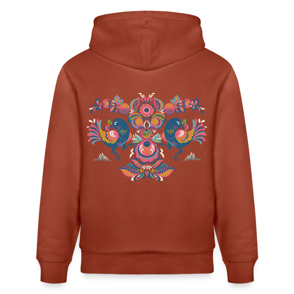Stanley/Stella Uniseks bio-hoodie CRUISER - terracotta