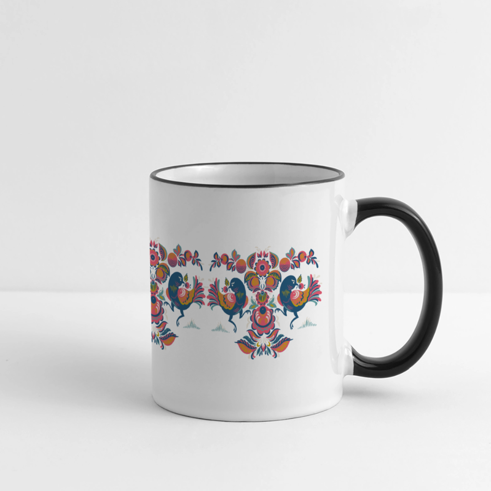 Panoramamok - wit/zwart