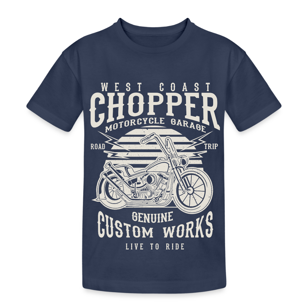 Kinderen Heavy Cotton T-shirt - navy