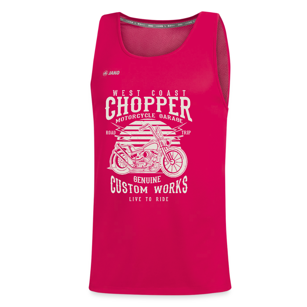 JAKO Teenager tanktop Run 2.0 - donker roze