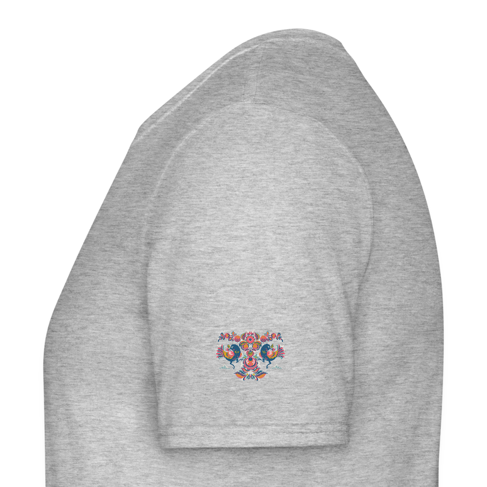 Mannen T-shirt - grijs gemêleerd