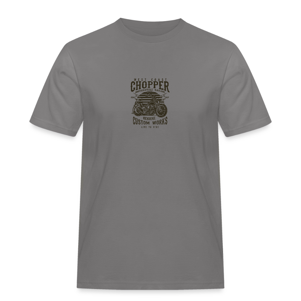 Mannen Workwear T-shirt - grijs