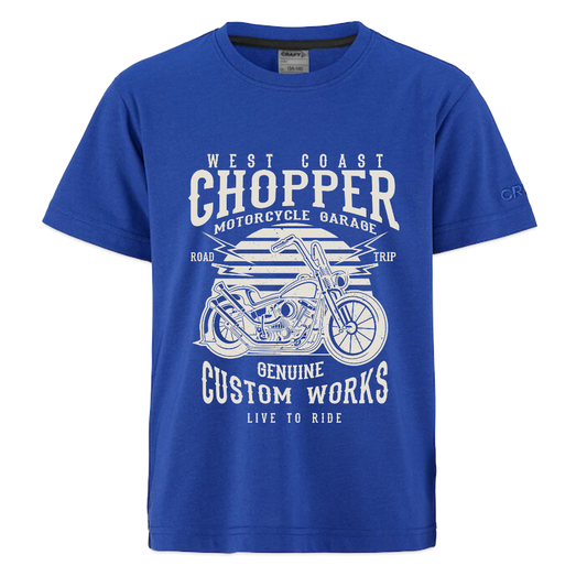 CRAFT Community 2.0 kinder-T-shirt - koningsblauw