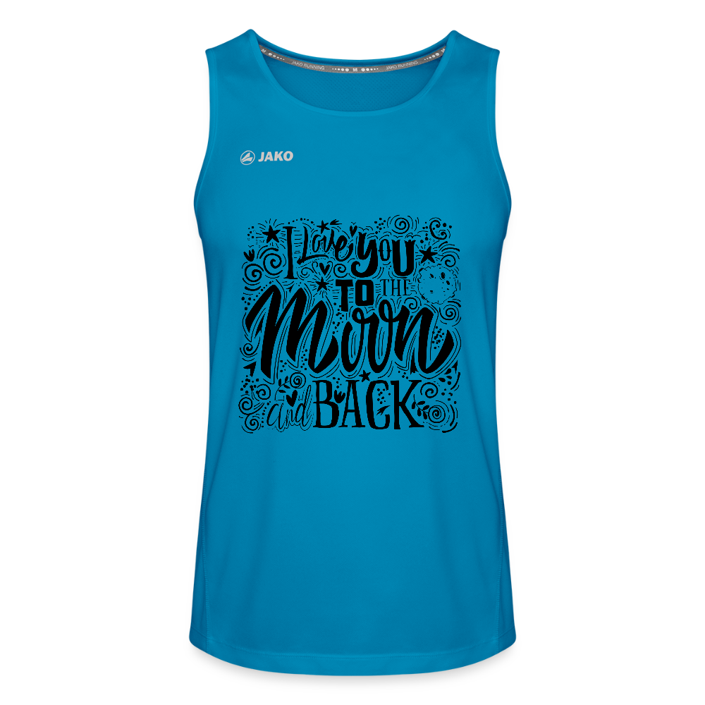 JAKO Mannen tanktop Run 2.0 - saffierblauw