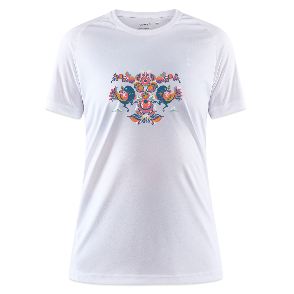 CRAFT Core Unify vrouwen training-T-shirt - wit