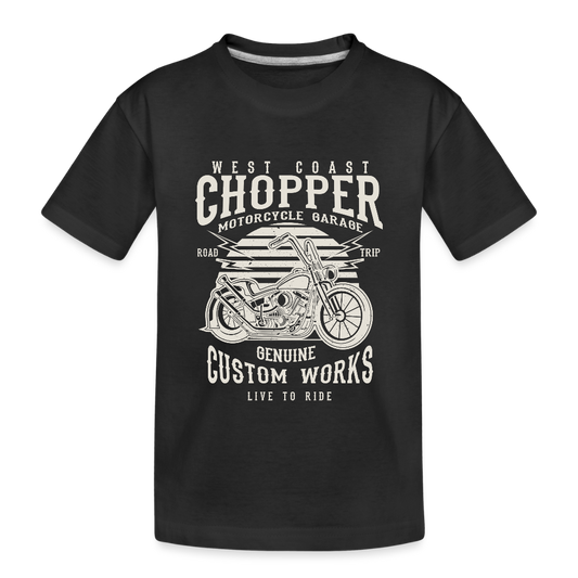 Kinderen premium biologisch T-shirt - zwart