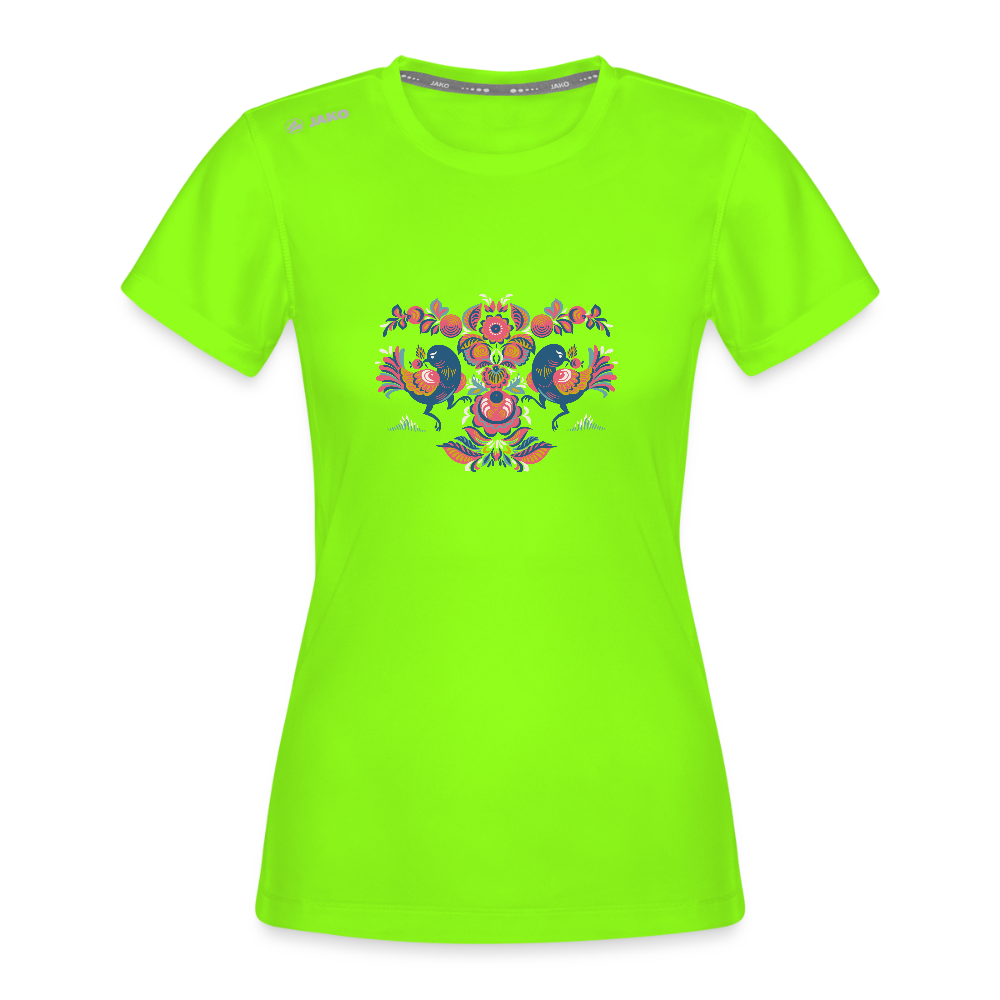 JAKO Vrouwen T-shirt Run 2.0 - neongroen