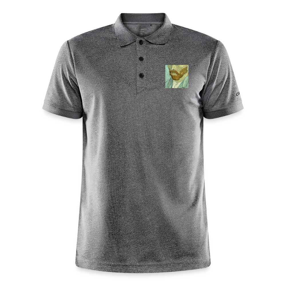 CRAFT Core Unify polo - donkergrijs gemêleerd