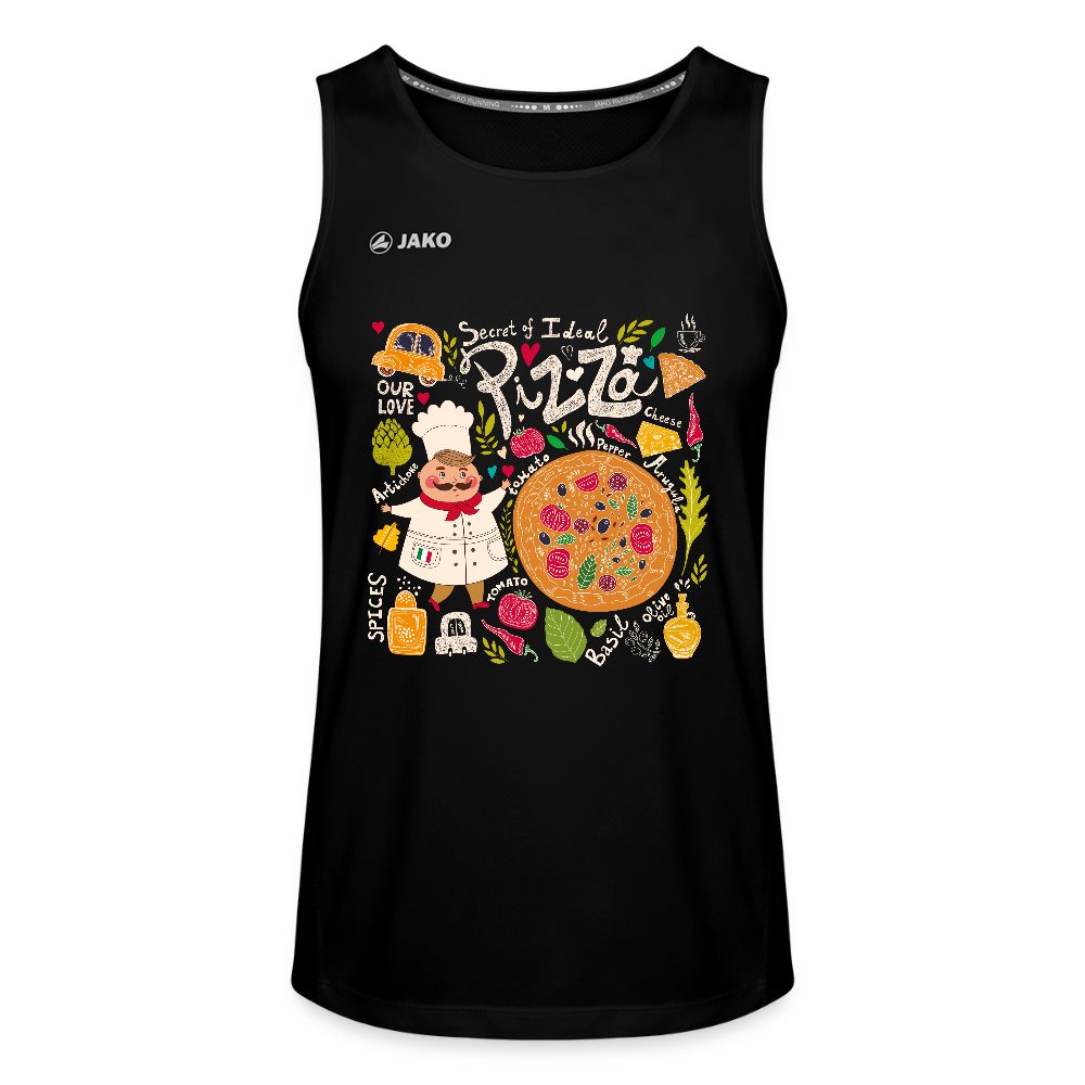 JAKO Mannen tanktop Run 2.0 - zwart