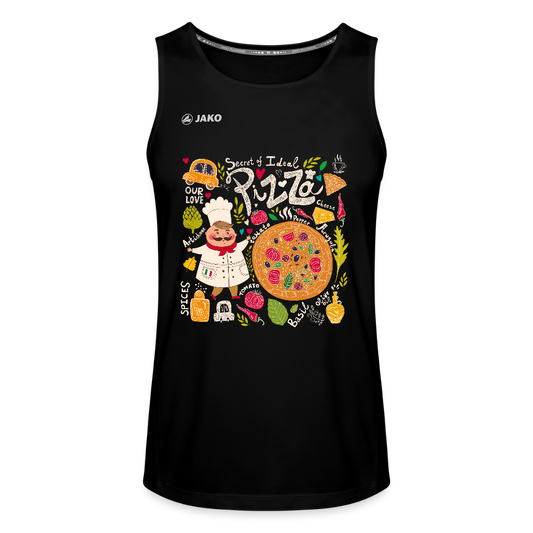 JAKO Mannen tanktop Run 2.0 - zwart