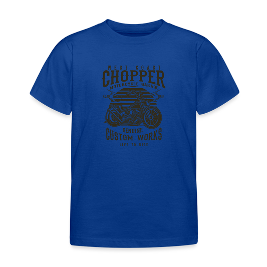 Kinderen T-shirt - koningsblauw