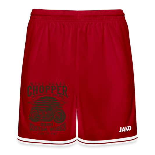 JAKO basketbalshort Center 2.0 - rood/wit