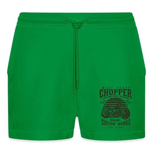 Organic relaxed cropped shorts made in EU - City Green