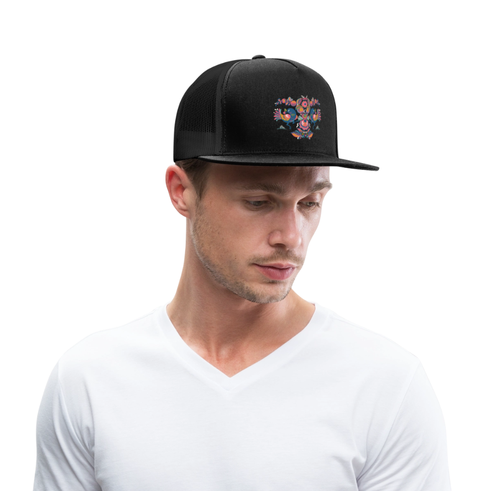 Trucker Cap - zwart/zwart