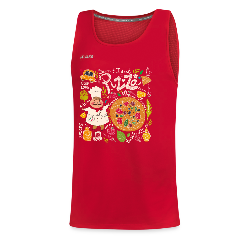 JAKO Teenager tanktop Run 2.0 - rood