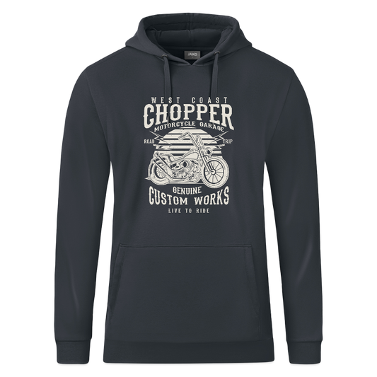 JAKO Hoodie Organic - houtskool