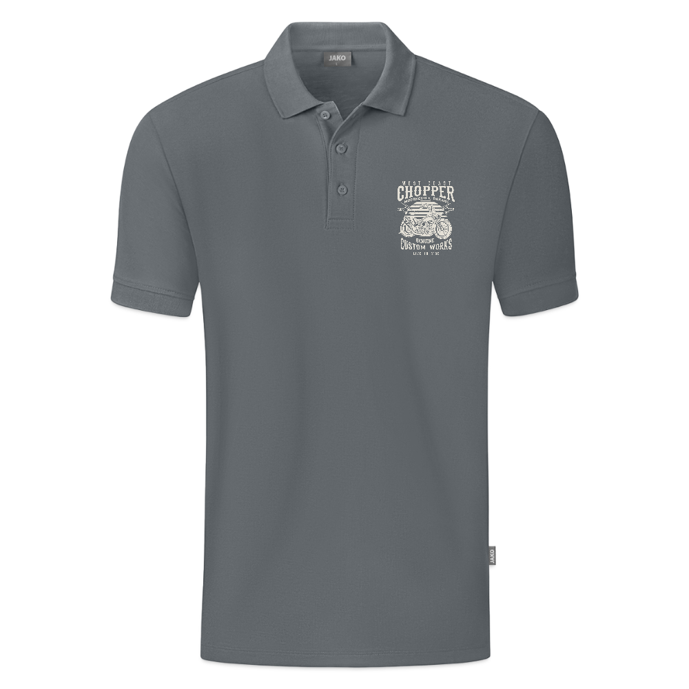 JAKO Teenager polo Organic - grijs