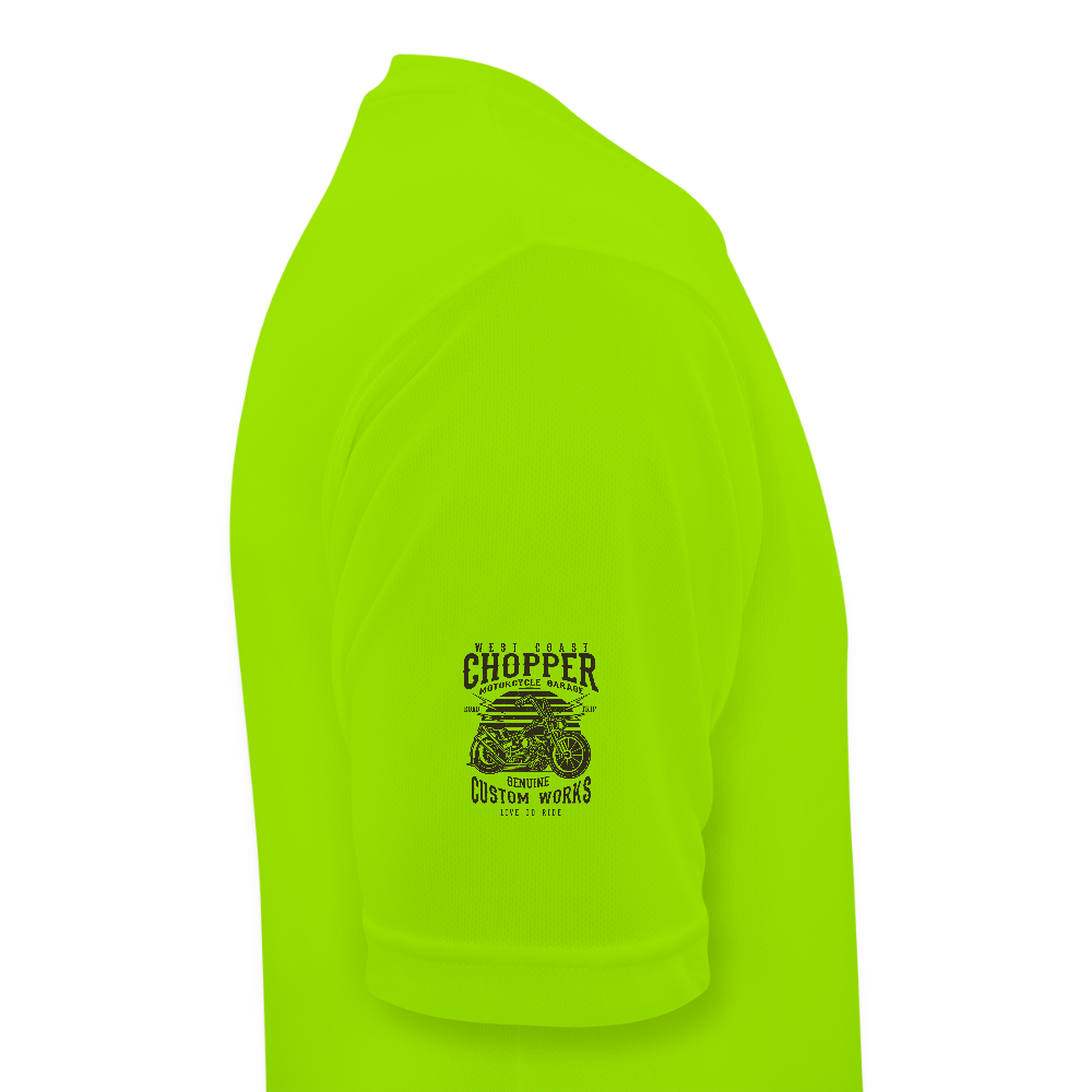 Mannen T-shirt ademend actief - neongroen