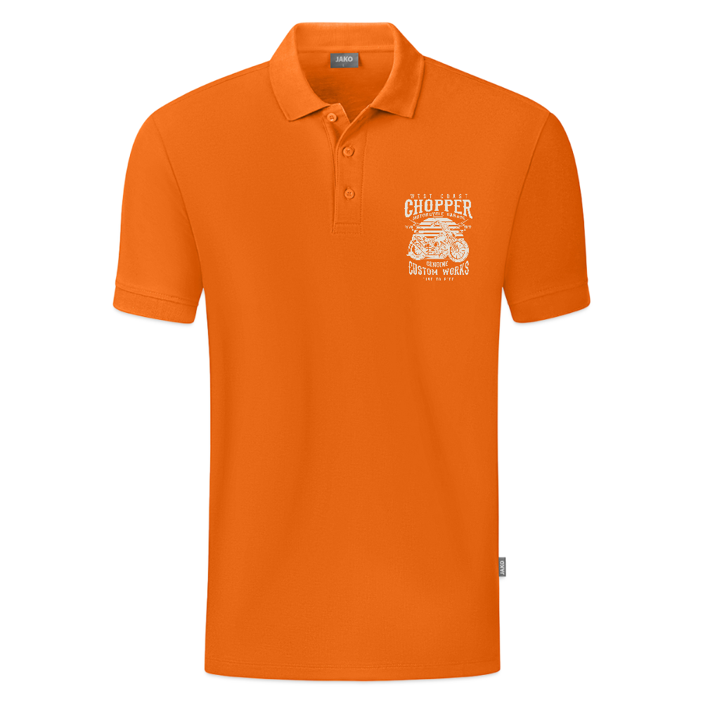 JAKO Kinderpolo Organic - neonoranje
