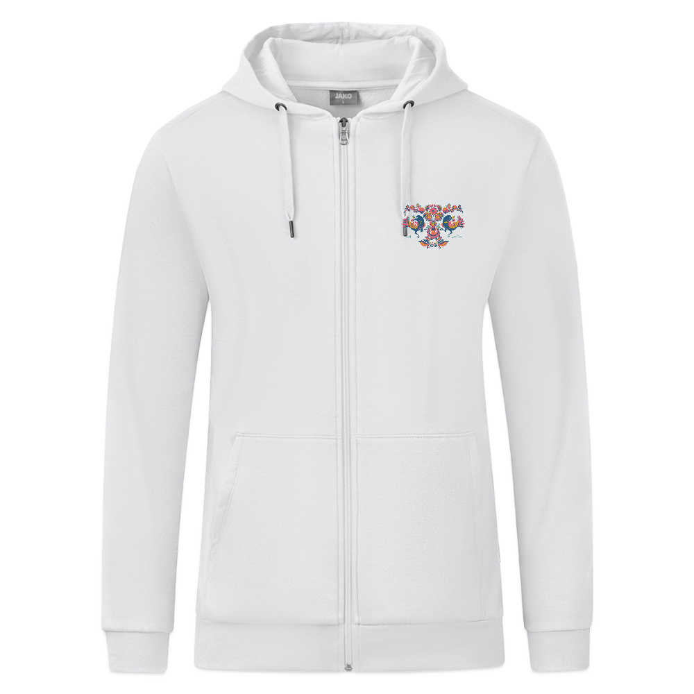 JAKO Ziphoodie Organic - wit