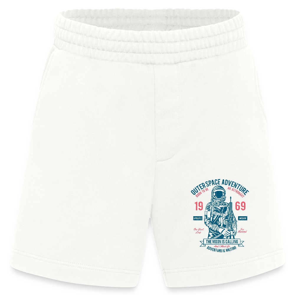 Heavyweight organic shorts made in EU - OFF WHITE