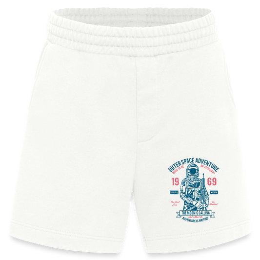 Heavyweight organic shorts made in EU - OFF WHITE