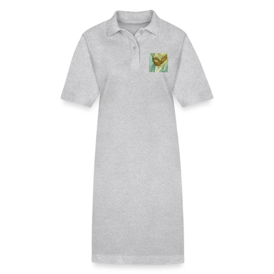Stanley/Stella Vrouwen bio polojurk PAIGER - grijs gemêleerd