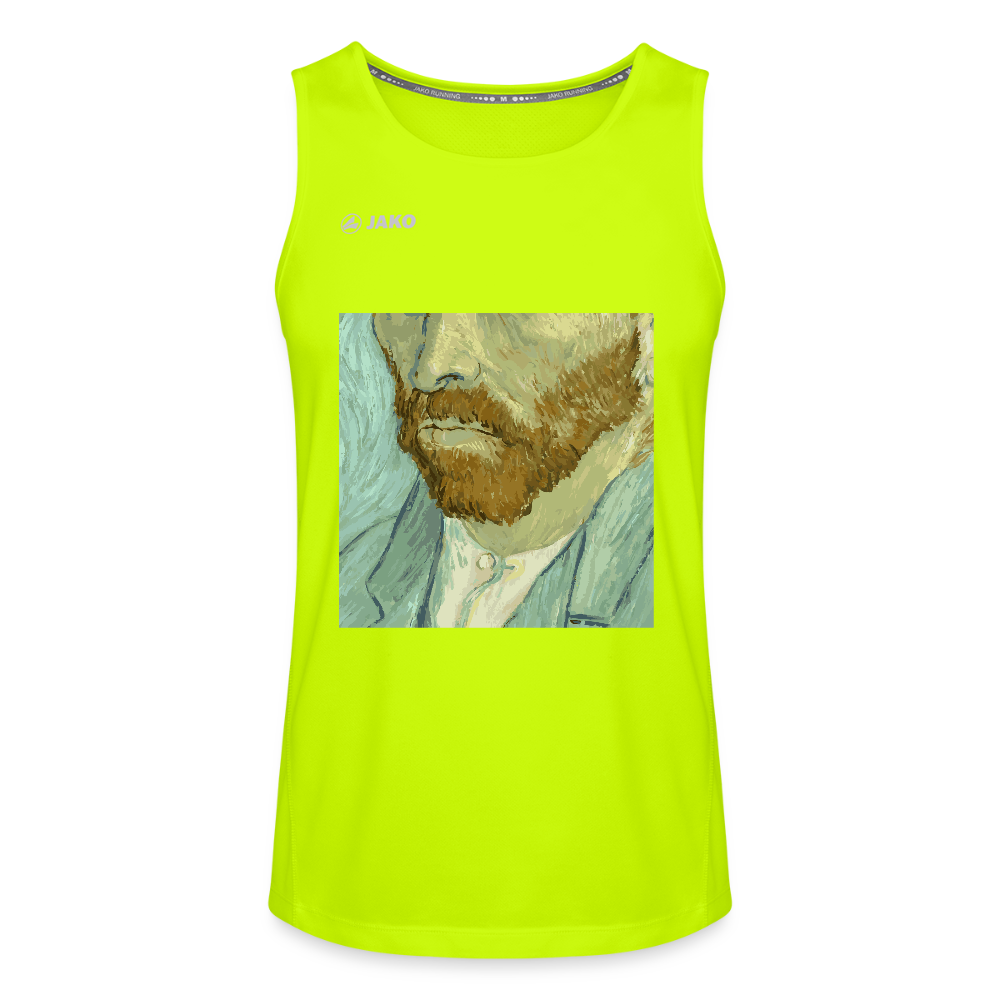 JAKO Mannen tanktop Run 2.0 - neongeel