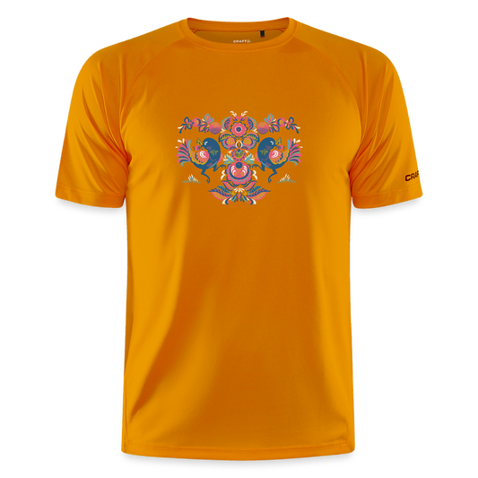 CRAFT Core Unify training-T-shirt - licht oranje