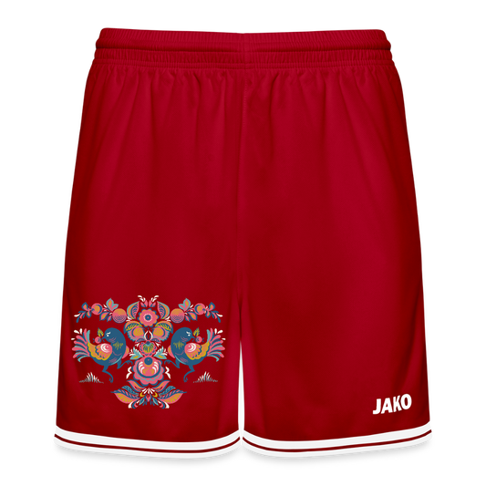 JAKO basketbalshort Center 2.0 - rood/wit