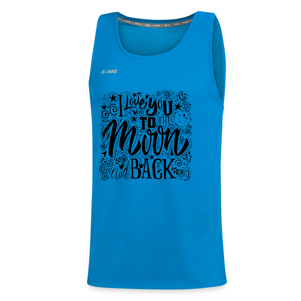 JAKO Teenager tanktop Run 2.0 - saffierblauw