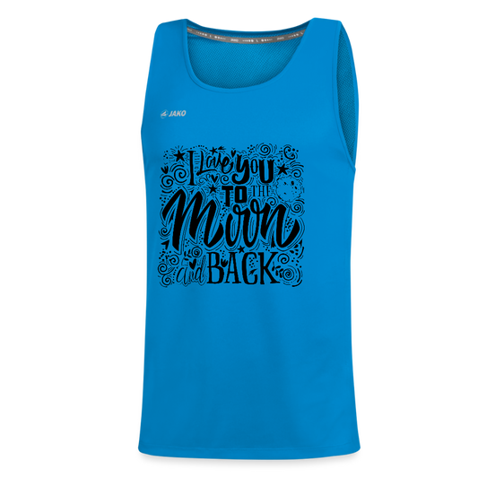 JAKO Teenager tanktop Run 2.0 - saffierblauw