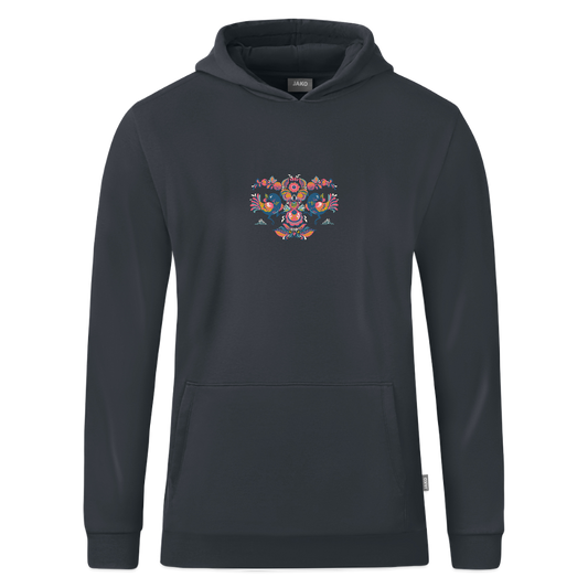 JAKO Kinderhoodie Organic - houtskool