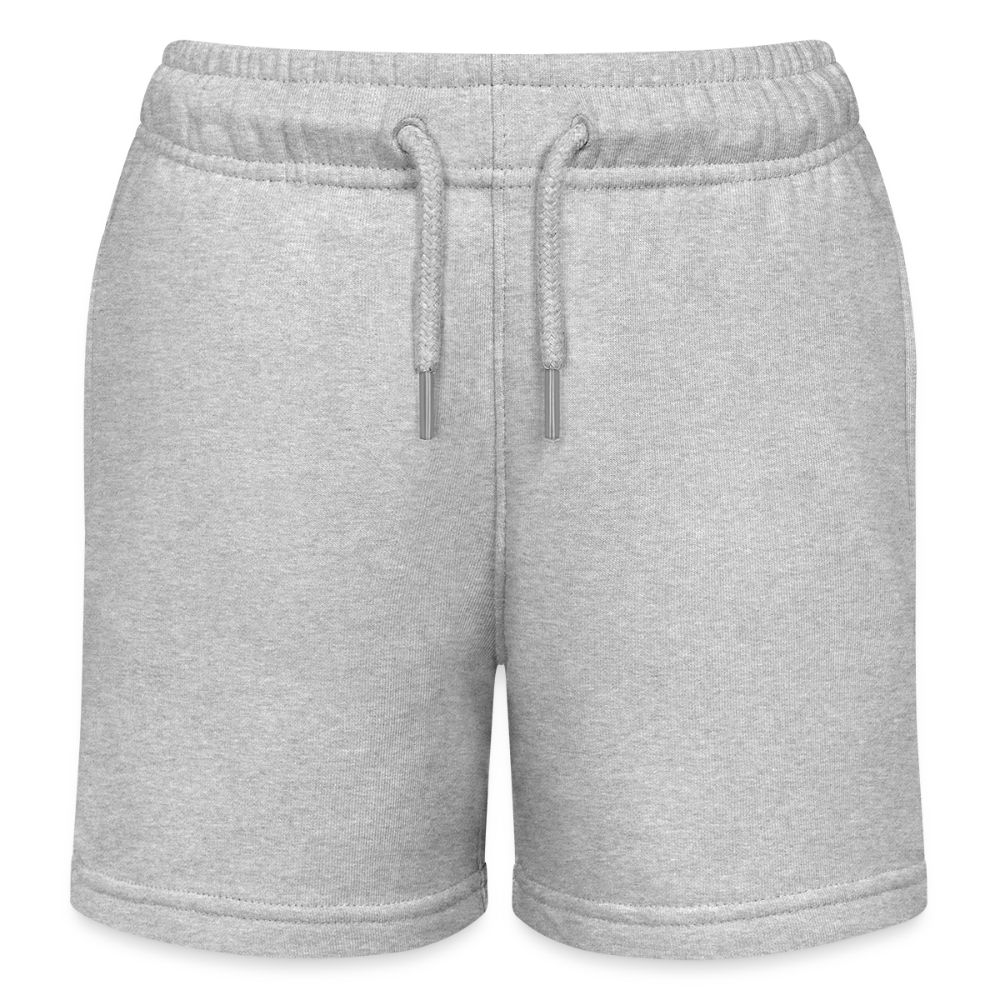 Stanley/Stella Kinder-bio-joggingshorts MINI BOLTER - grijs gemêleerd