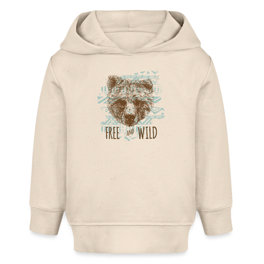 Stanley/Stella Bio hoodie BABY CRUISER - witgrijs