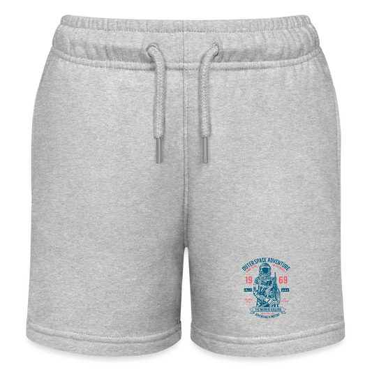 Stanley/Stella Kinder-bio-joggingshorts MINI BOLTER - grijs gemêleerd