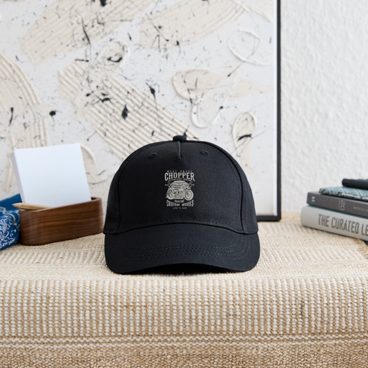 Bio kinder basecap - zwart