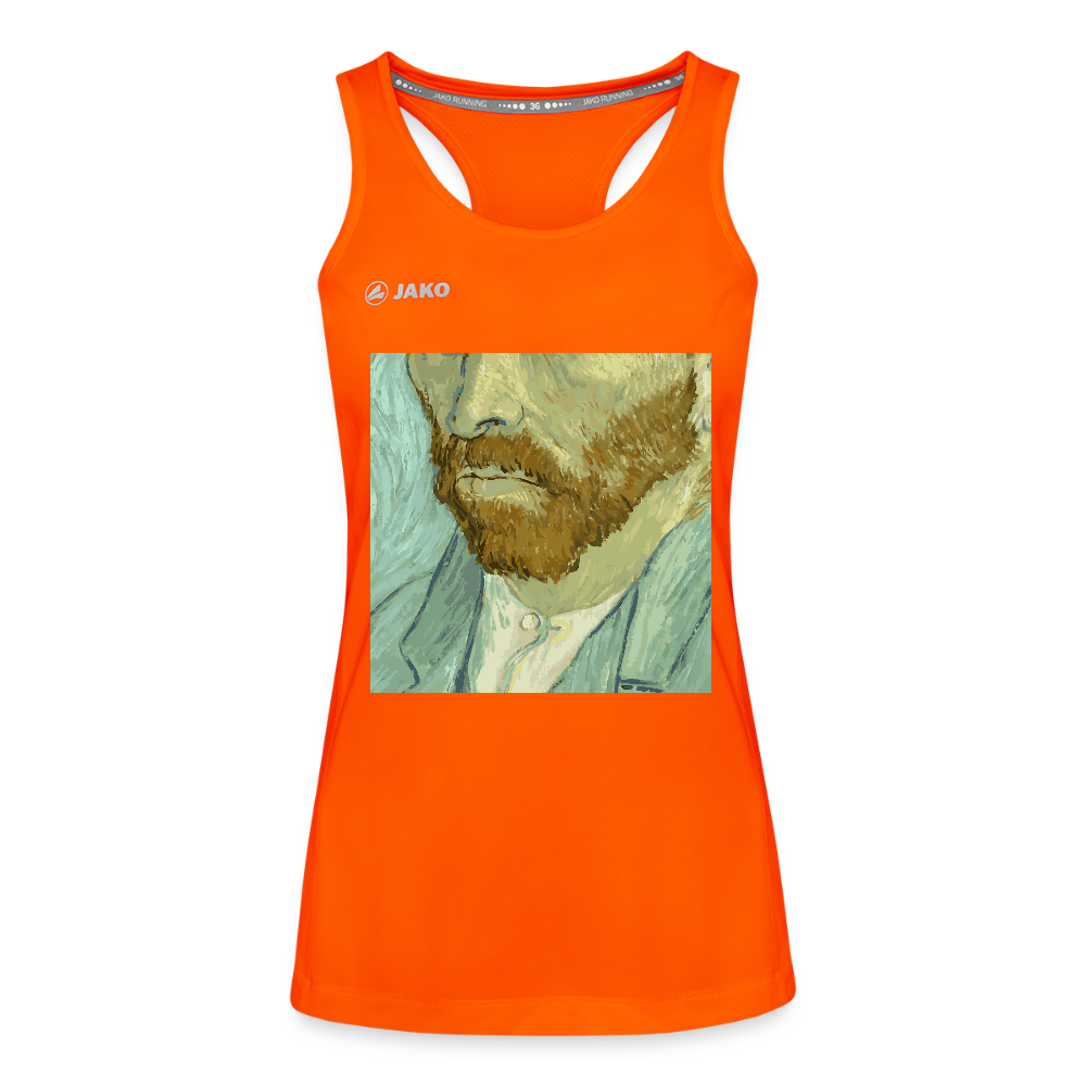 JAKO Vrouwen tanktop Run 2.0 - neonoranje