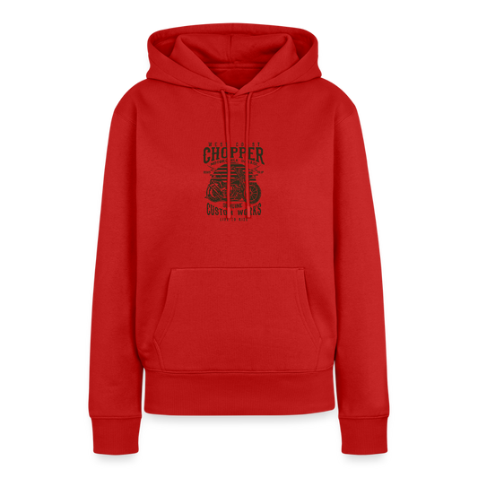Vrouwen Premium hoodie - rood