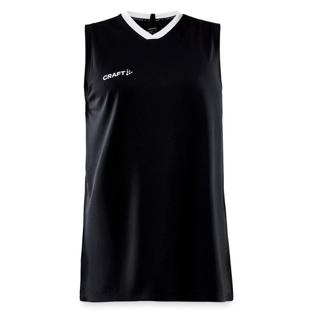CRAFT Progress kinder-basketbalshirt - zwart