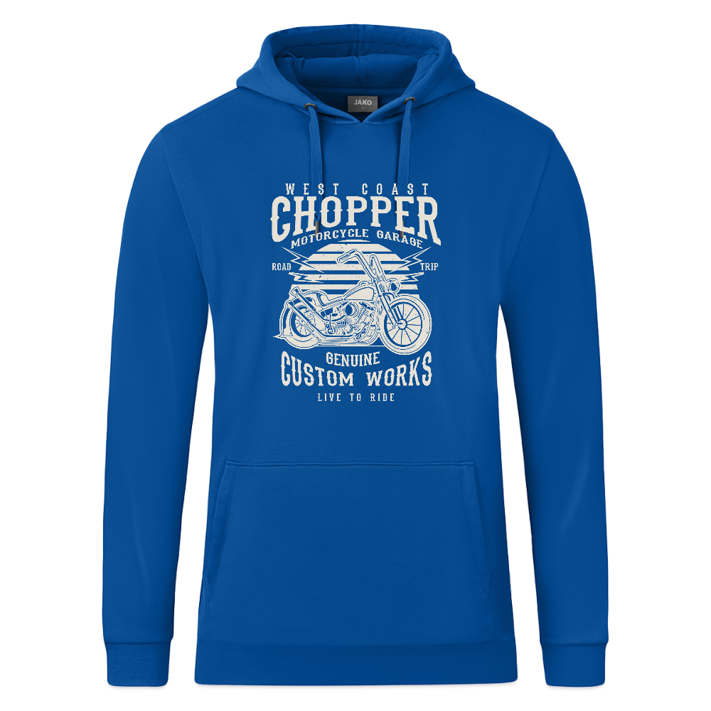 JAKO Hoodie Organic - blauw